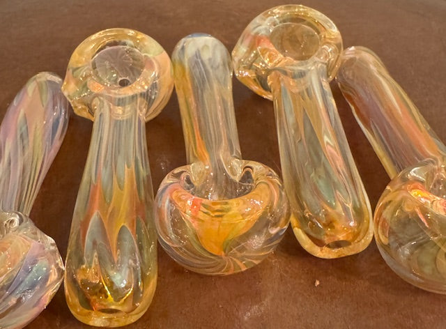 Silver & Gold Fume Mini Spoon (Standard)
