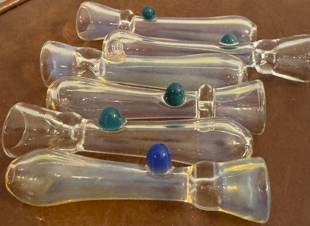 Silver Fume Chillum (Standard)