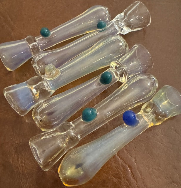 Silver Fume Chillum (Standard)