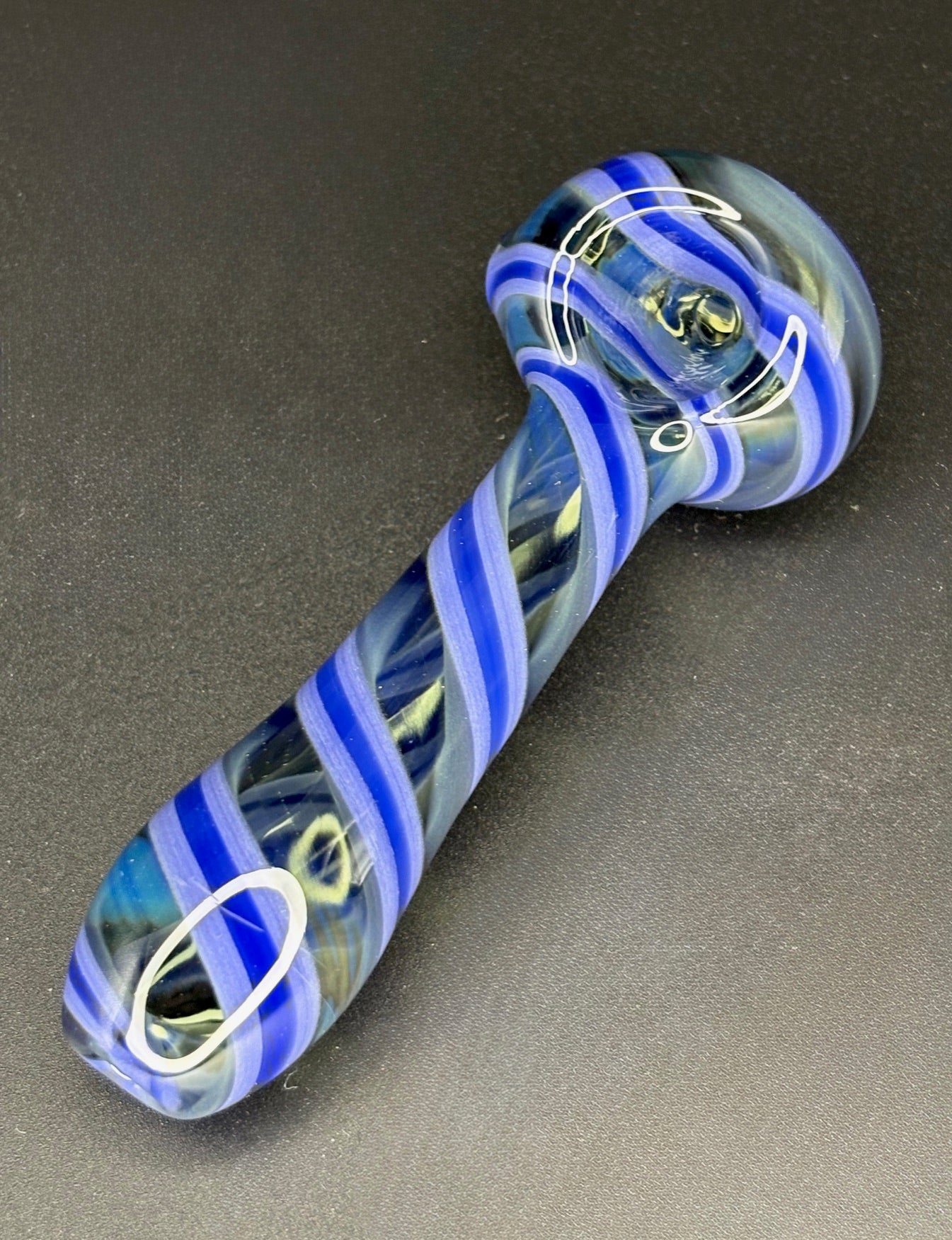 Mini Spoon - Colored Line Tubing (Blue)