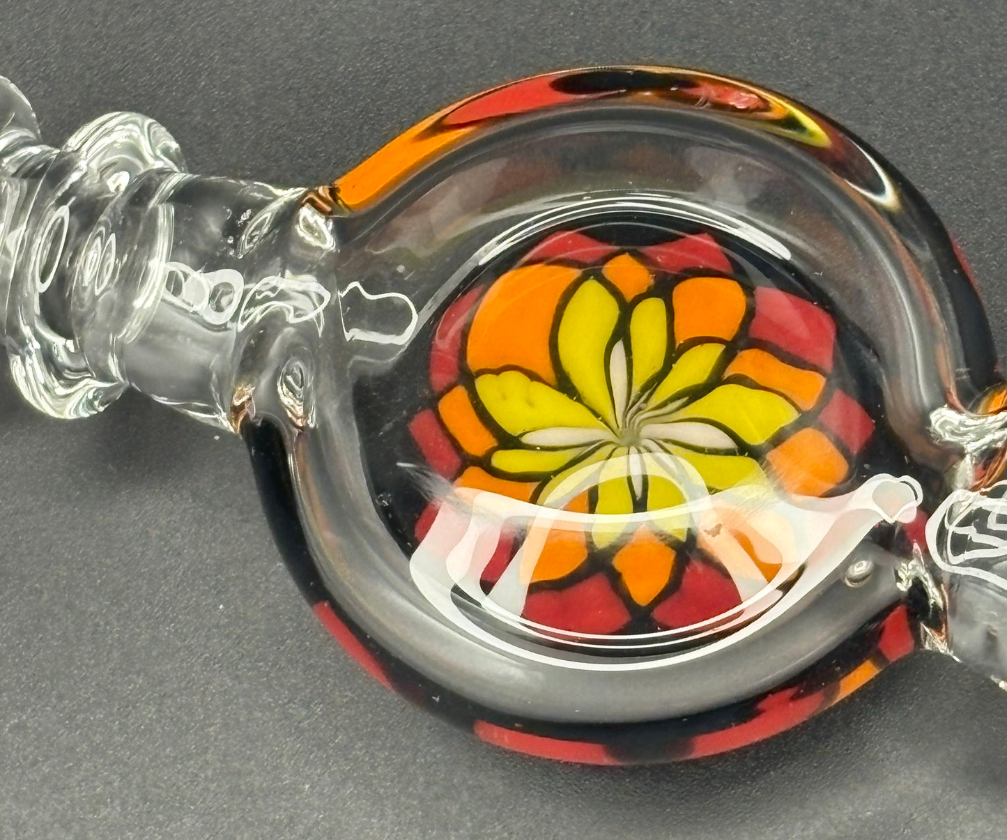 14mm Female Concentrate Collector - (Red, Orange, Yellow, Black)