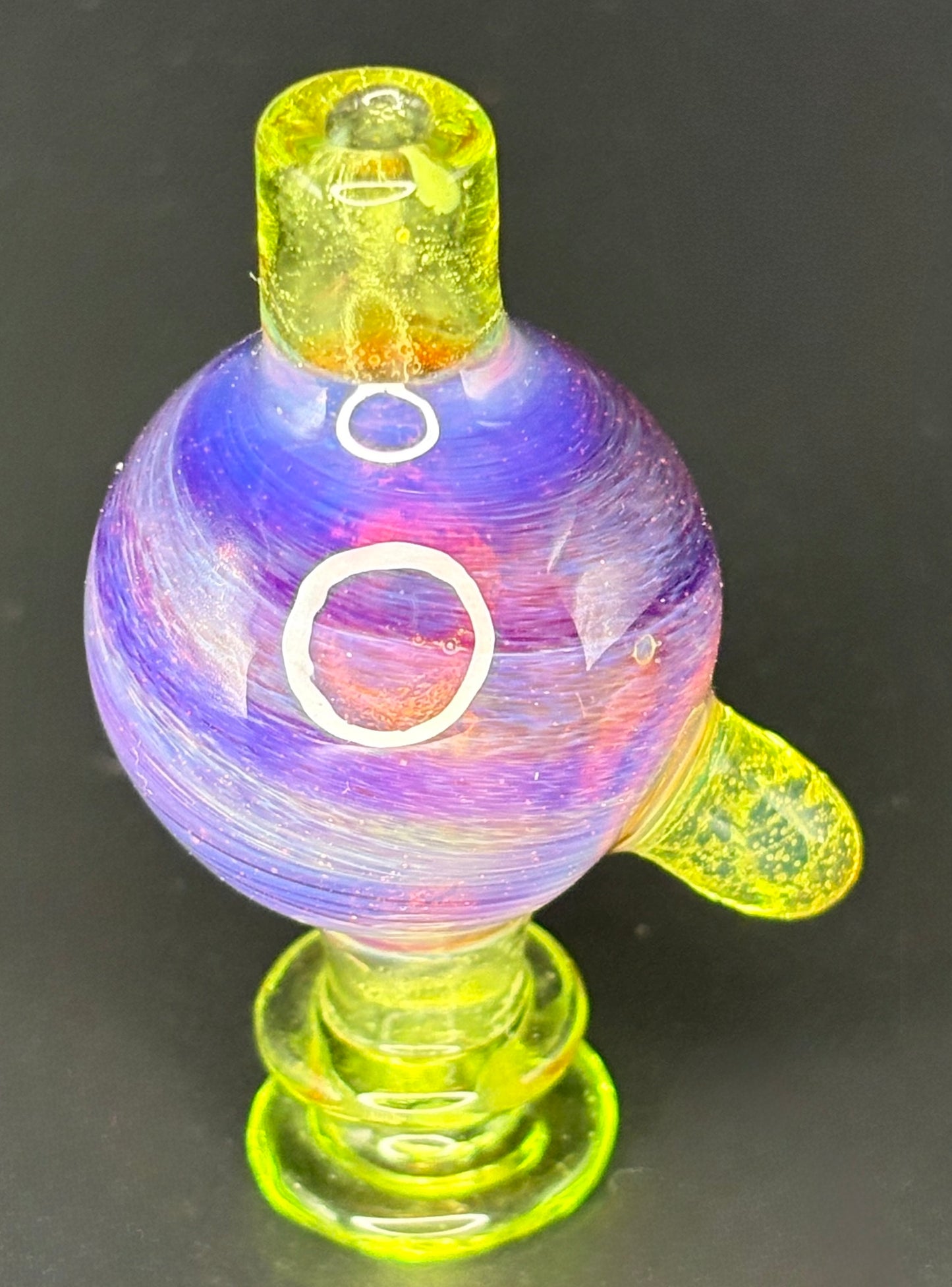 Amber Purple/Citron Bubble Cap