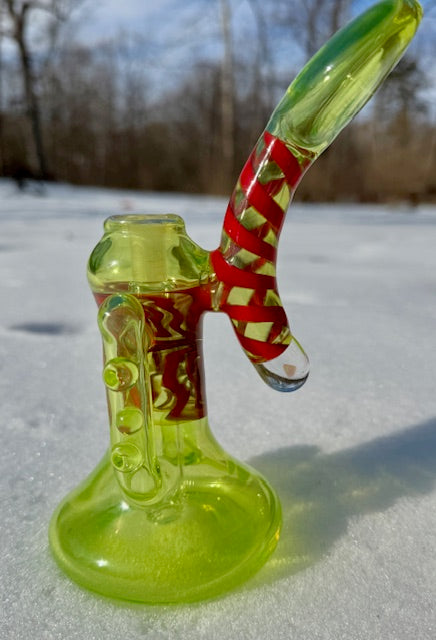 Ectoplasm/Ketchup 10MM Female Bubbler