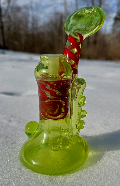 Ectoplasm/Ketchup 10MM Female Bubbler