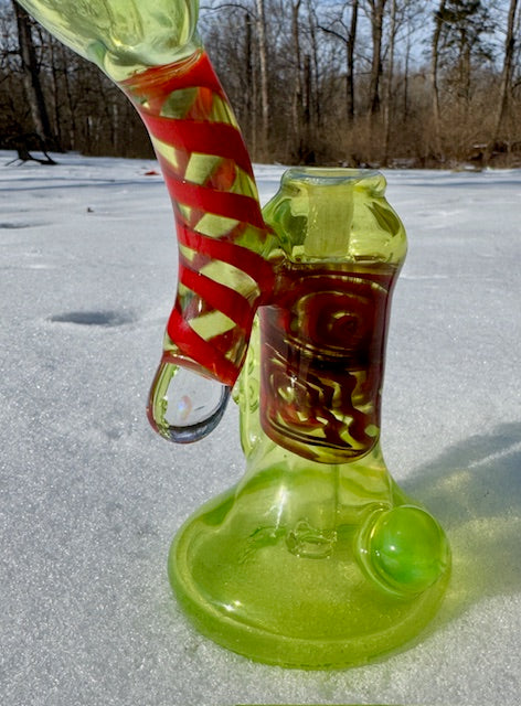 Ectoplasm/Ketchup 10MM Female Bubbler