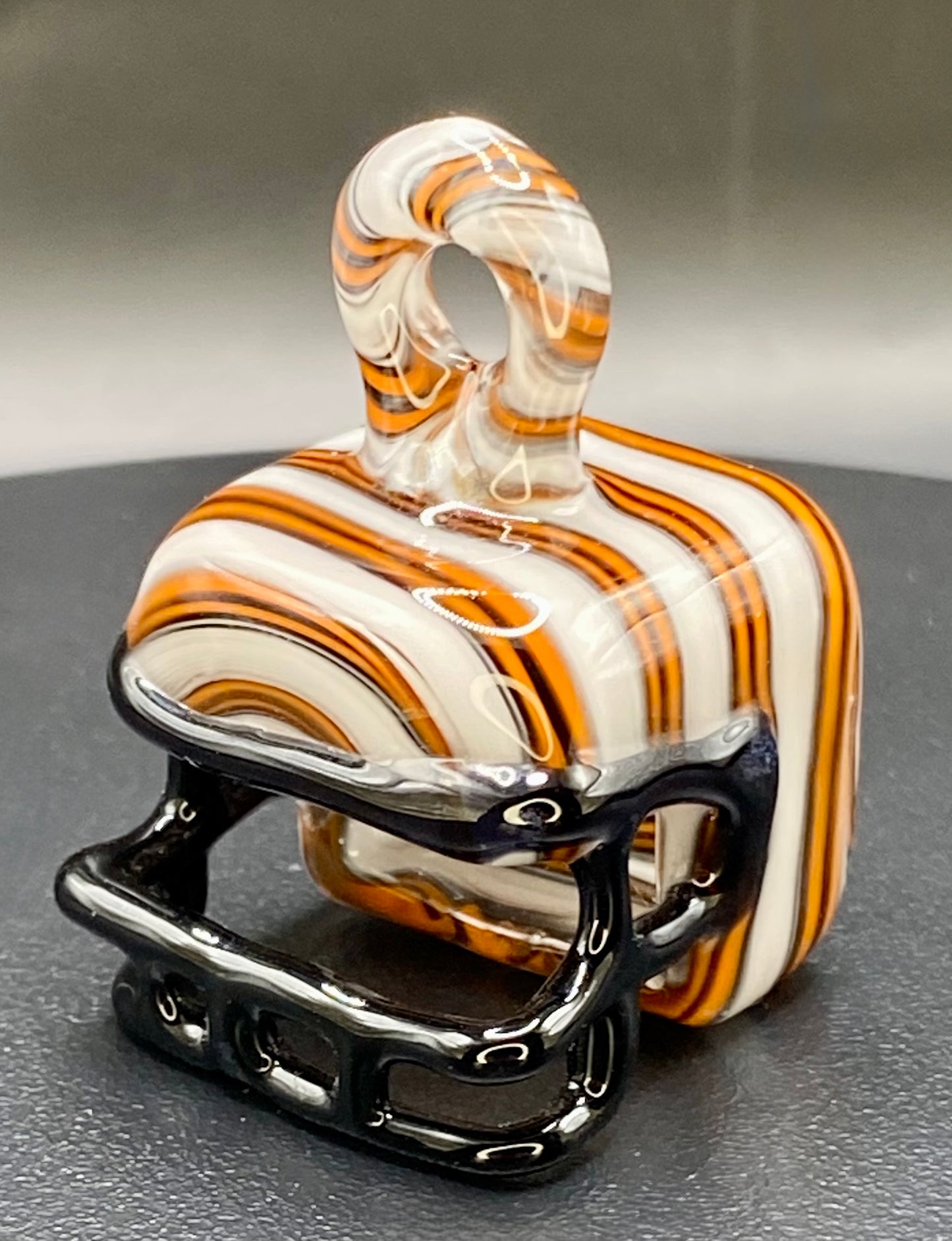Pendant - Bengals Inspired Football Helmet