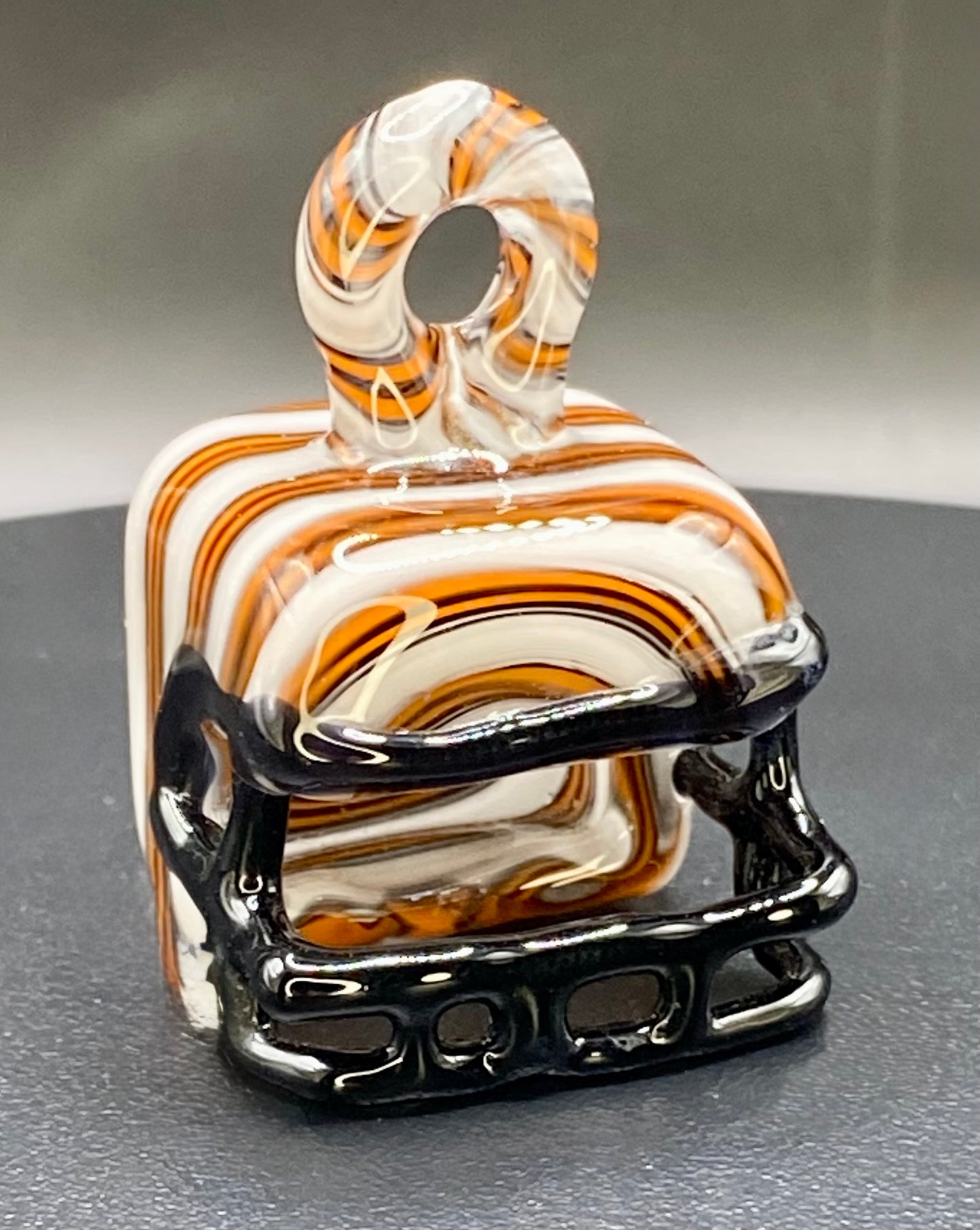 Pendant - Bengals Inspired Football Helmet