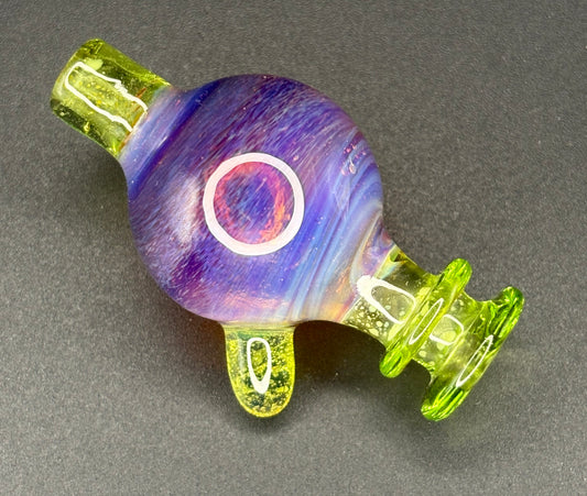 Amber Purple/Citron Bubble Cap