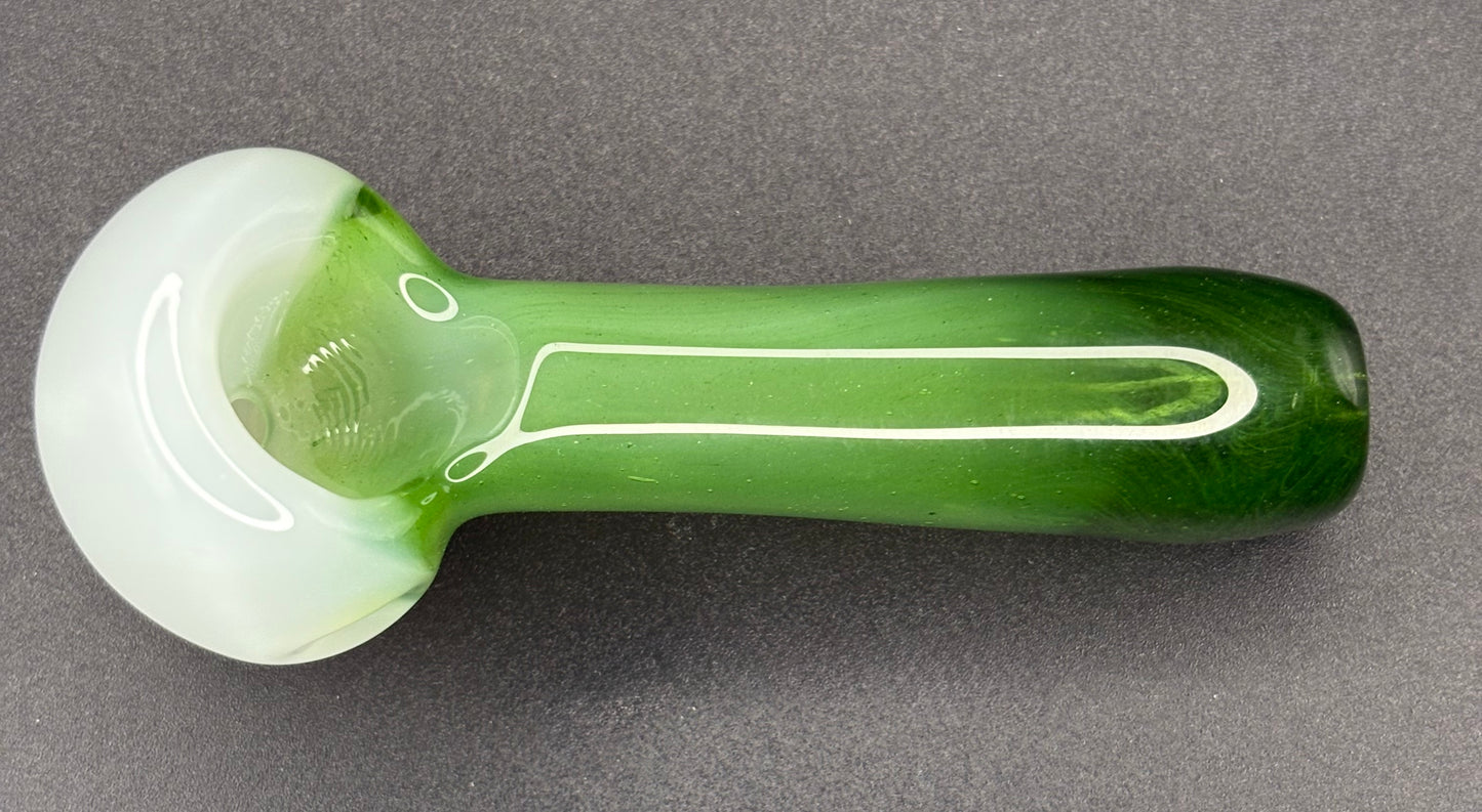 Mini Spoon - Color Fade, 2 Color - (Green & White)