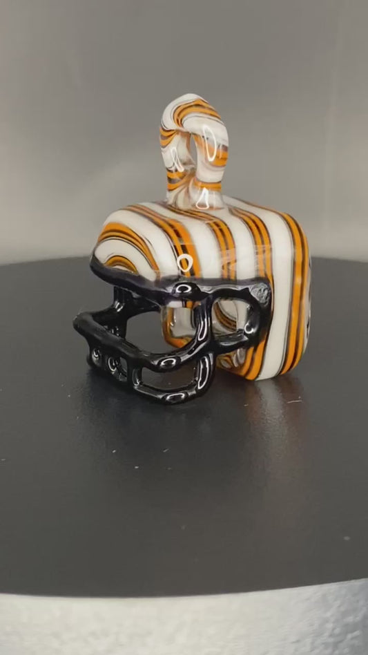 Pendant - Bengals Inspired Football Helmet